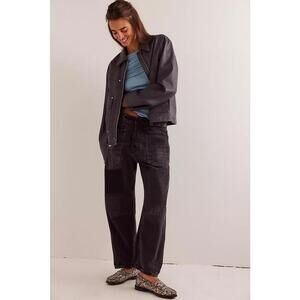 Free People We The Free Moxie Pull-On Barrel Jeans Size 32